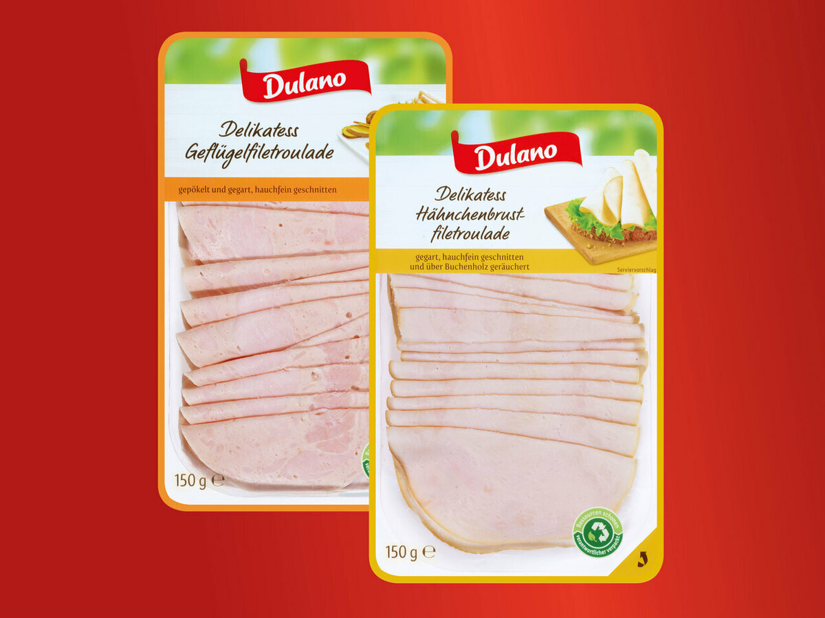 Dulano Geflügel Hähnchenrouladen von Lidl ansehen