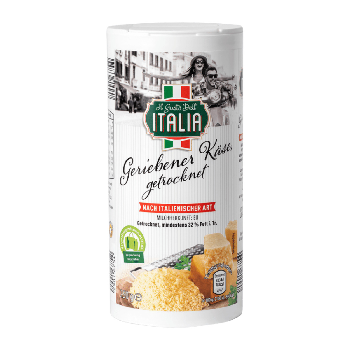 Bild 1 von IL GUSTO DELL' ITALIA Geriebener Hartkäse
