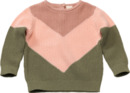 Bild 1 von ALANA Kinder Pullover, Gr. 110, aus Bio-Baumwolle, rosa, grün