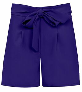AUDEN CAVILL Damen Paperbag-Shorts komfortable Sommer-Hose AC19S STW13002 Navy