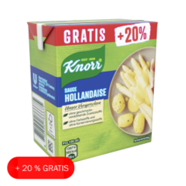 Bild 1 von Knorr Hollandaise Saucen