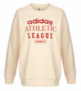 Bild 1 von adidas Originals Crew nachhaltiges Damen Baumwoll-Sweatshirt Oversized HL0048 Beige