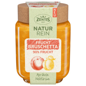 Zentis Frucht Bruschetta Aprikose Nektarine 200g