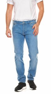 JACK & JONES Herren 5-Pocket-Hose Slim Fit-Jeans Glenn FOX AGI 404 50SPS Hellblau