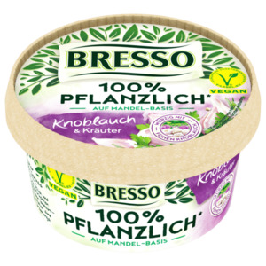 Bresso Frischkäse Knoblauch & Kräuter vegan 140g