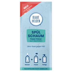 Blaue Helden Spülschaum Nachfüller 40g