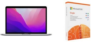 MacBook Pro 13" (MNEH3D/A) 33,74 cm (13,3") space grau inkl. 365 Single FPP