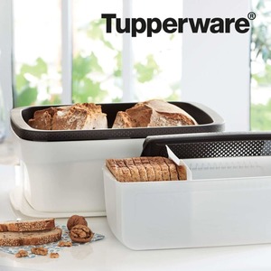 Tupperware BreadSmart Spar-Set Brotkasten inkl. praktischem Box-Trenner GRATIS