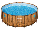 Bild 1 von Bestway Power Steel™ Swim Vista Series™ Frame Pool Komplett-Set mit Filterpumpe Ø 488 x 122 cm, rund