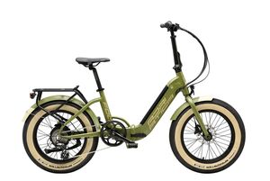 Adriatica Elektro -Falt-FAT-Bike 20  Zoll, grün