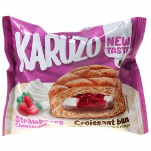 KARUZO 2 x Croissant Strawberry Cheesecake