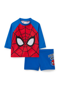 C&A Spider-Man-UV-Bade-Outfit-LYCRA® XTRA LIFE™-2 teilig, Rot, Größe: 98-104