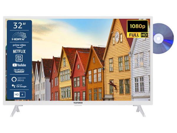 Bild 1 von TELEFUNKEN Fernseher »XF32SN550SD« Full HD 32 Zoll Smart TV