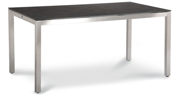 Bild 1 von BEST Tisch Marbella 160x90cm Edelstahl/Ardesia