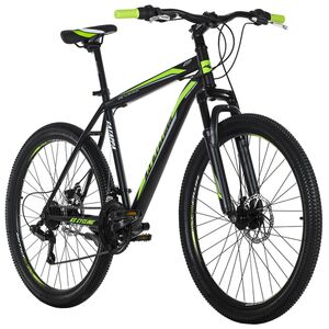 KS Cycling Mountainbike Hardtail 26 Zoll Catappa schwarz-grün