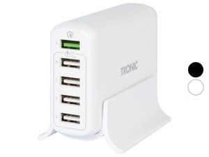TRONIC® »TUCS A1« USB-Ladestation, 5 Anschlüsse, 33 W