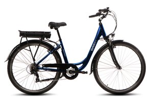 Saxxx City-E-Bike Advanced Sport, nightblue glänzend, 50 cm Rahmenhöhe