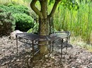 Bild 1 von Garden Pleasure Baumbank-Hälfte aus Metall