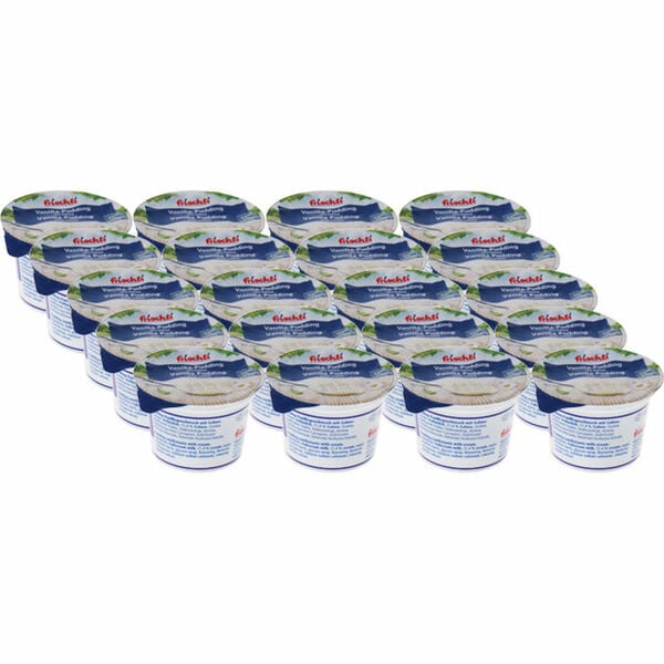 Bild 1 von frischli Vanilla-Pudding mit Sahne, 20er Pack