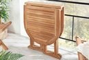 Bild 4 von riess-ambiente Gartentisch EMPIRE TEAK 120cm braun, Massivholz · Balkonmöbel · klappbar · oval · Teakholz