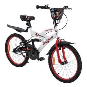 Actionbikes Kinderfahrrad Dagoberto 20 Zoll, V-Brake-Bremsen, Federung, Kettenschutz, Fahrradständer