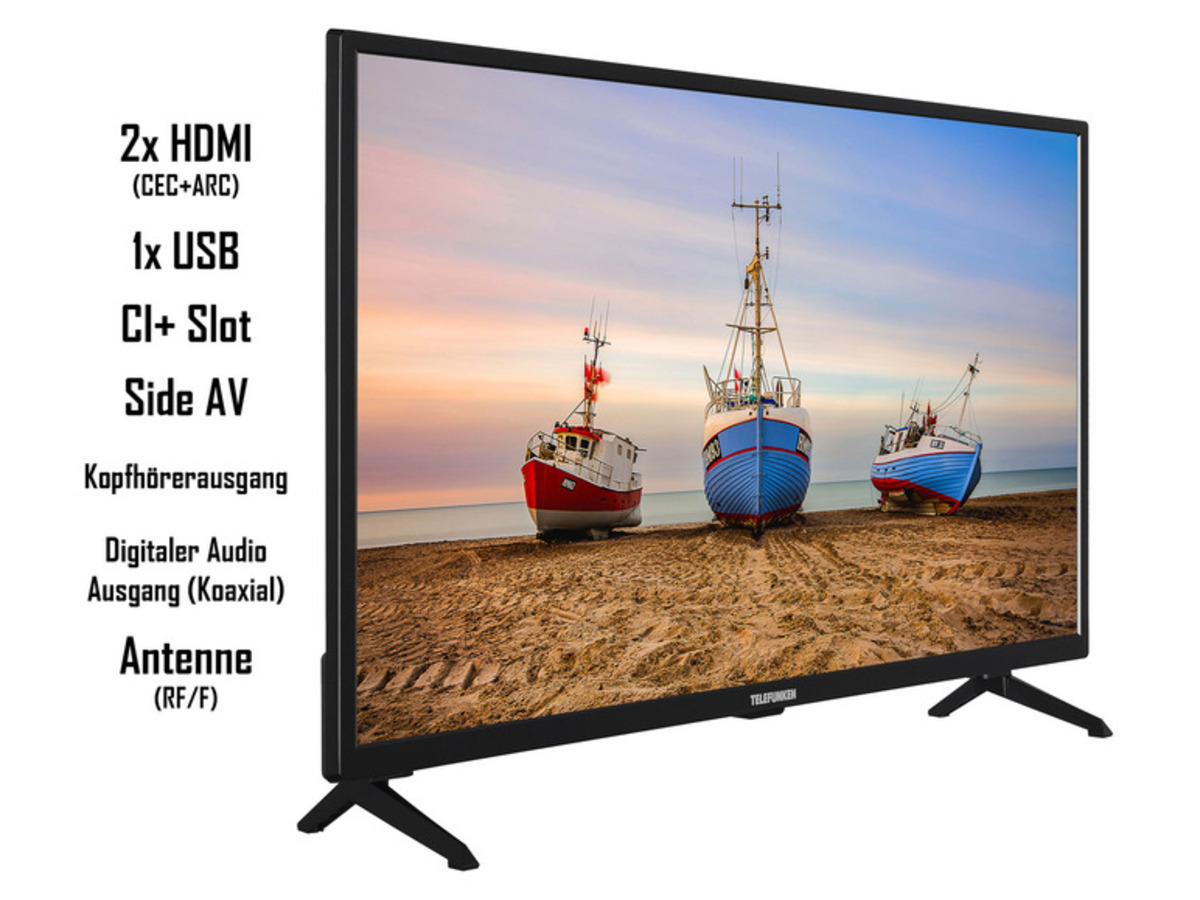 TELEFUNKEN Fernseher »XH32N550S« 32 Zoll HD ready TV von Lidl ansehen!