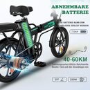 Bild 2 von HITWAY E-Bike, Elektrofahrrad 16" Klapprad E-Bike Cityräder Faltbar 250W