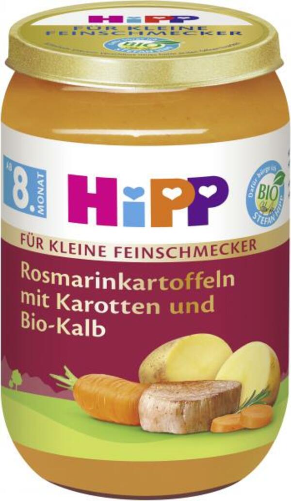 Bild 1 von Hipp Rosmarinkartoffeln mit Karotten und Bio-Kalb