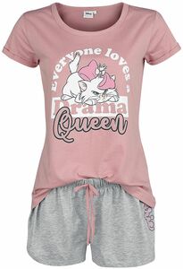 Aristocats Marie - Drama Queen Schlafanzug pink weiß
