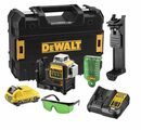 Bild 1 von DeWalt Kreuzlinienlaser DCE089D1G-QW Multilinienlaser grün, Laserklasse 2M, 3 Strahlen, 1xhorizontal/2xvertikal, inkl. 10,8V 2,0Ah Akku