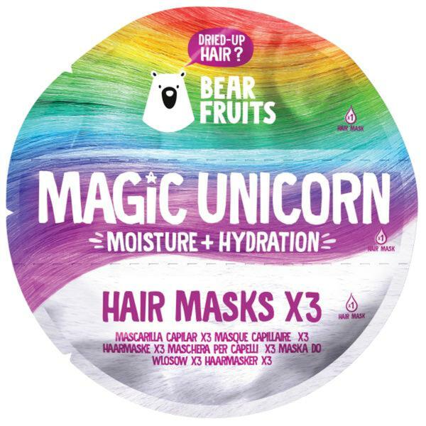 Bild 1 von Bear Fruits Magic Unicorn Hair Mask 3er Pack