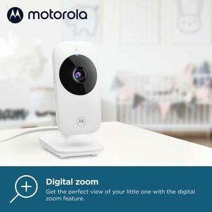 Motorola Video-Babyphone Nursery VM482, 2,4-Zoll-Farbdisplay