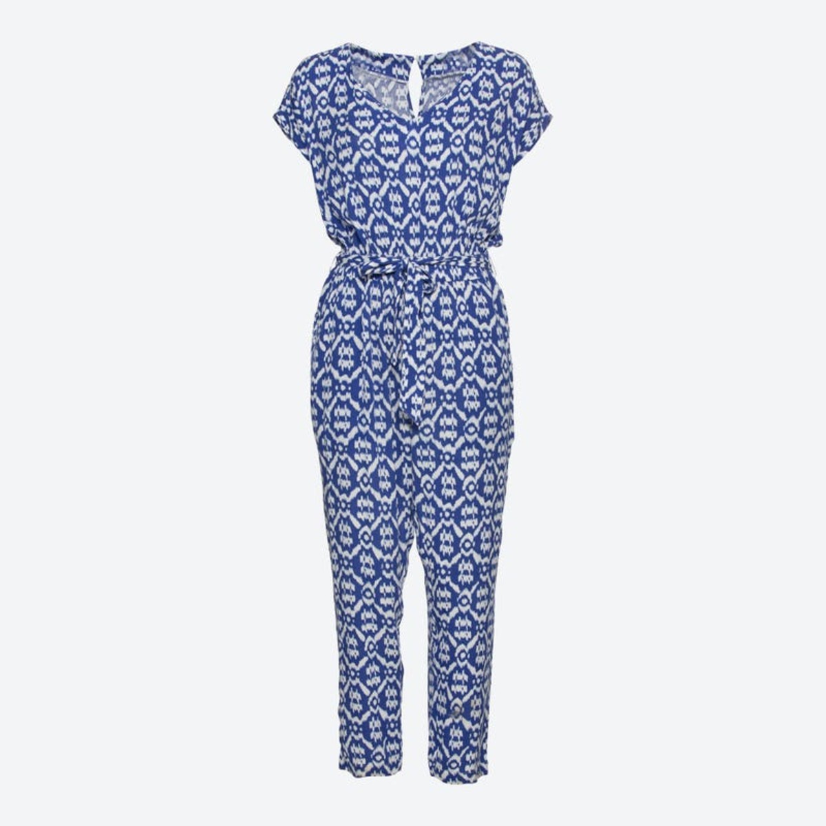Bild 1 von Damen-Jumpsuit mit Bindegürtel