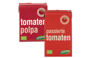 Passierte Tomaten oder Tomaten-Polpa