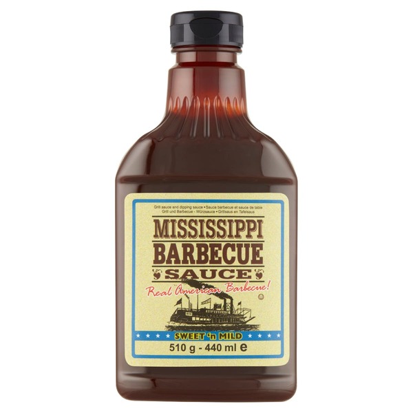 Bild 1 von Mississippi Barbecue Sauce Sweet 'n Mild (510 g)
