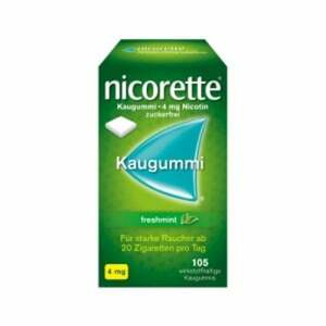 nicorette Kaugummi 4 mg freshmint 105  St