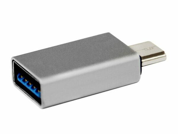 Bild 1 von Networx Adapter USB-C auf USB 3.0, Typ A, Aluminium, grau