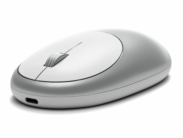 Bild 1 von Satechi M1 Bluetooth Mouse kabellose Maus, USB-C Ladeport, silber