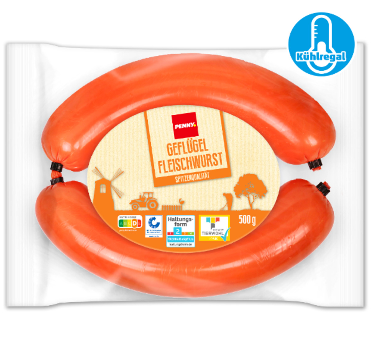 Bild 1 von PENNY Geflügel Fleischwurst