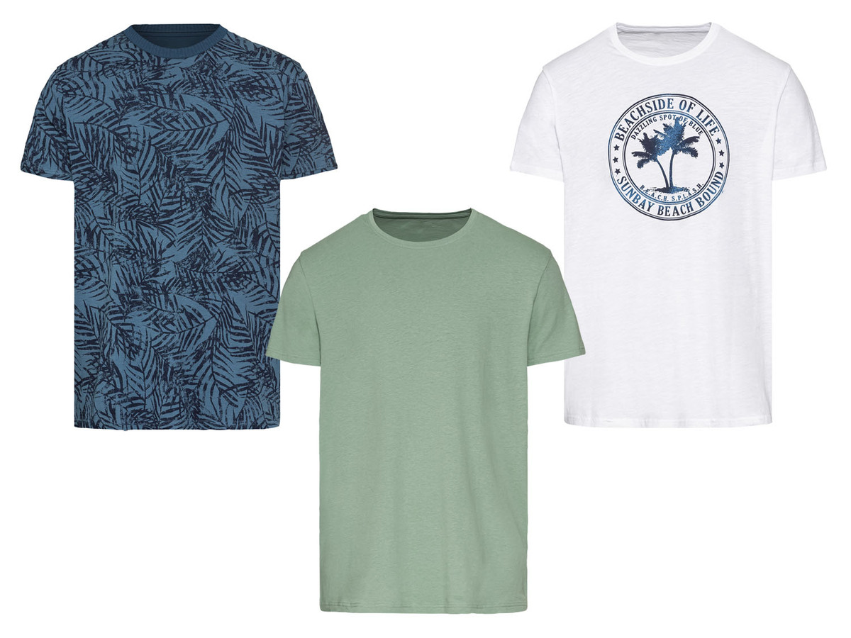 Bild 1 von LIVERGY® Herren T-Shirt aus reiner Baumwolle