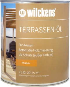 WILCWILCKENS Terrassen-Öl - ca. 2 Liter, Douglasie