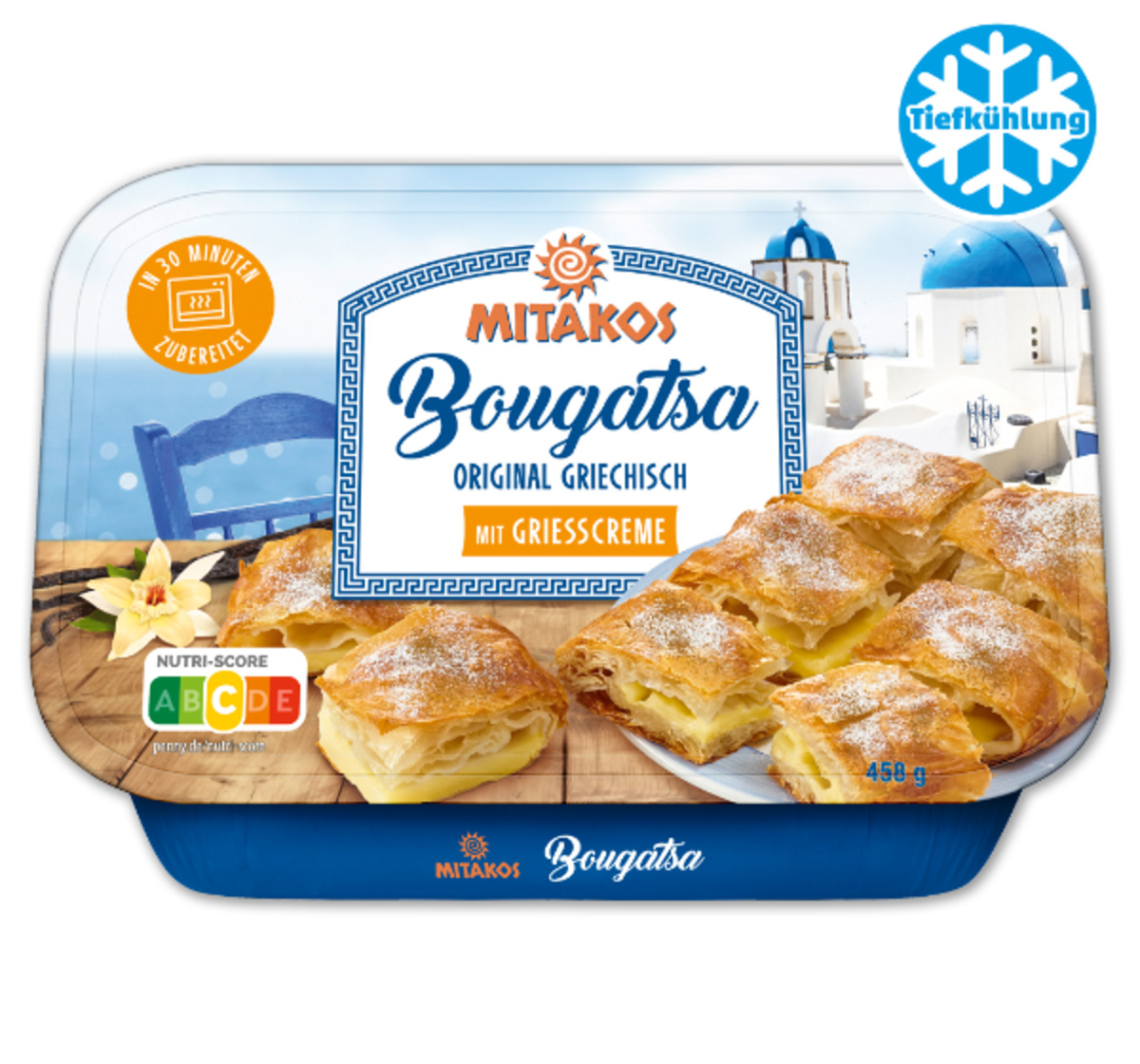 Bild 1 von MITAKOS Bougatsa mit Griesscreme*