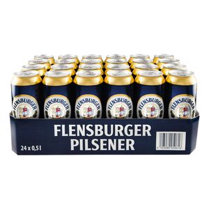 Flensburger Pilsener 4,8 % vol 0,5 Liter Dose, 24er Pack