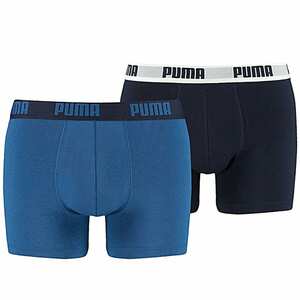Puma Herren Retroshorts, 2er Pack - Farbe 420 true blue - Gr. XL - versch. Farben & Größen