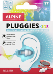 Alpine Pluggies Kids Ohrenstöpsel