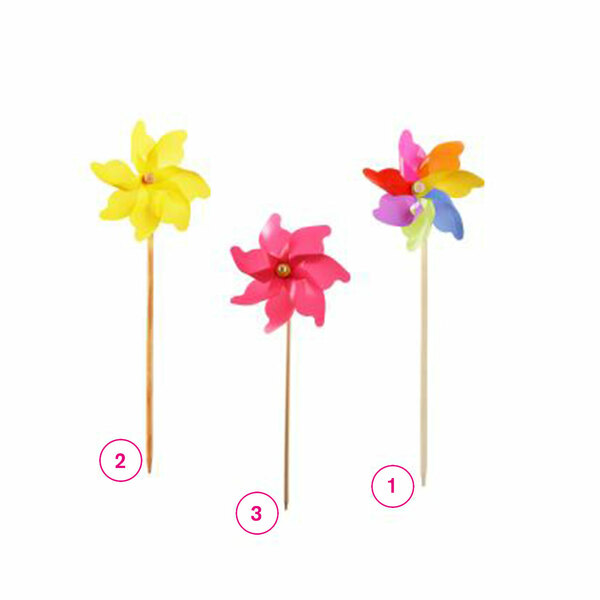Bild 1 von KODi Season Blumenstecker Windrad L bunt verschiedene Varianten