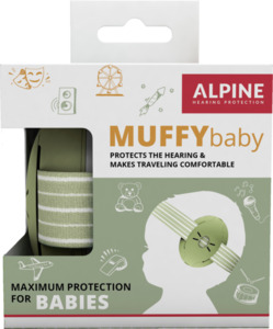Alpine Muffy Baby Ohrenschutz Grün