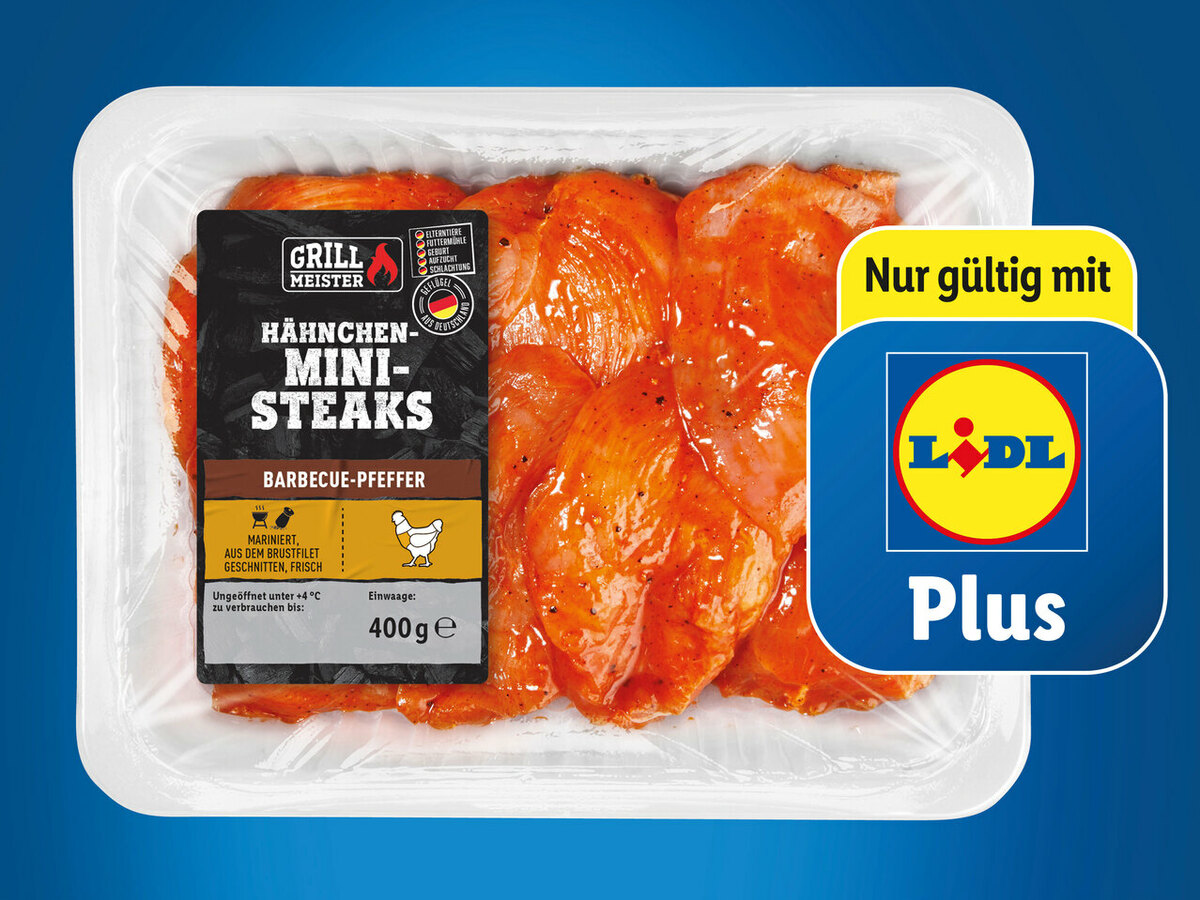 Grillmeister Hähnchen-Mini-Steaks von Lidl ansehen!