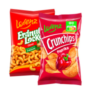 Lorenz Crunchips oder Erdnußlocken