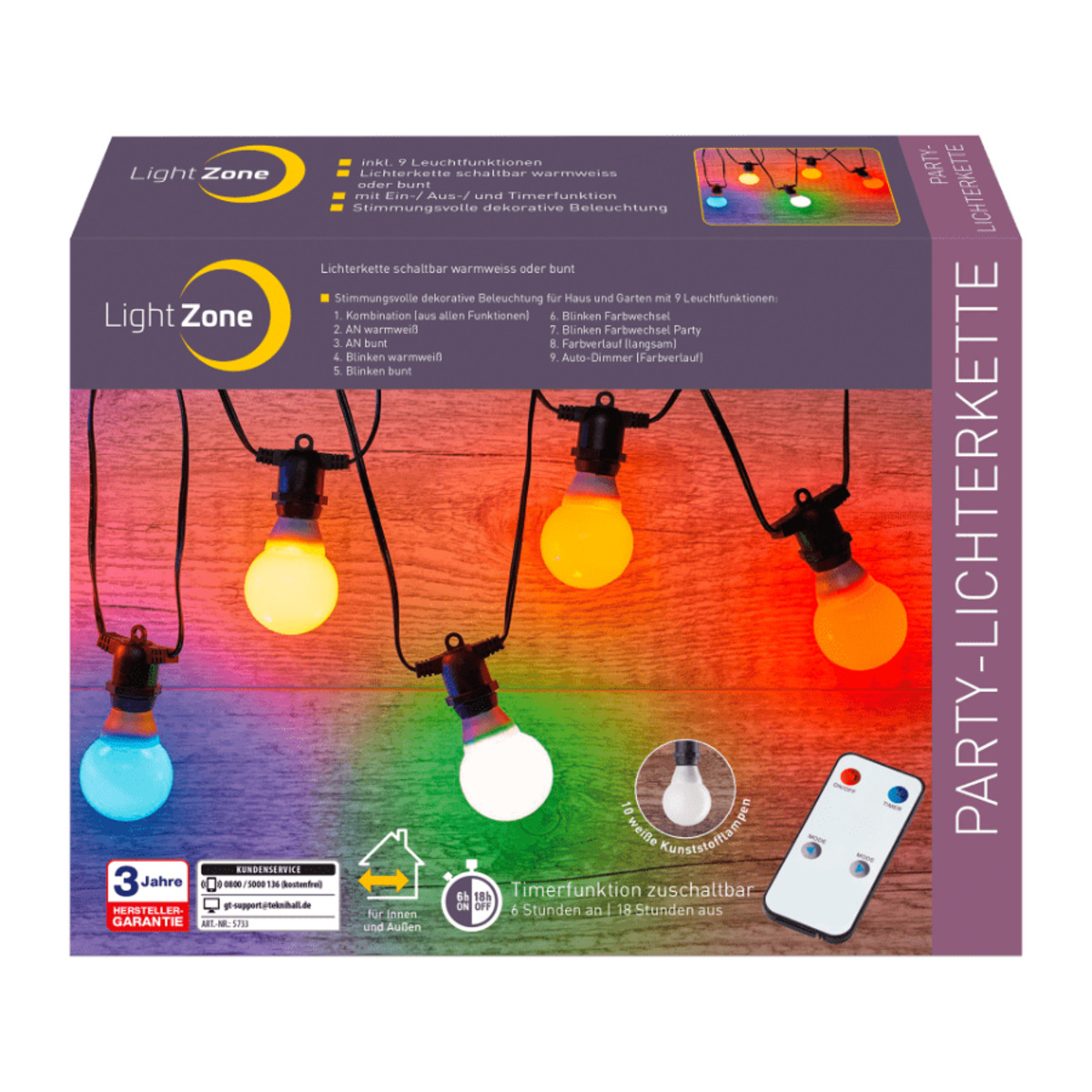 Bild 3 von LIGHTZONE Party-Lichterkette